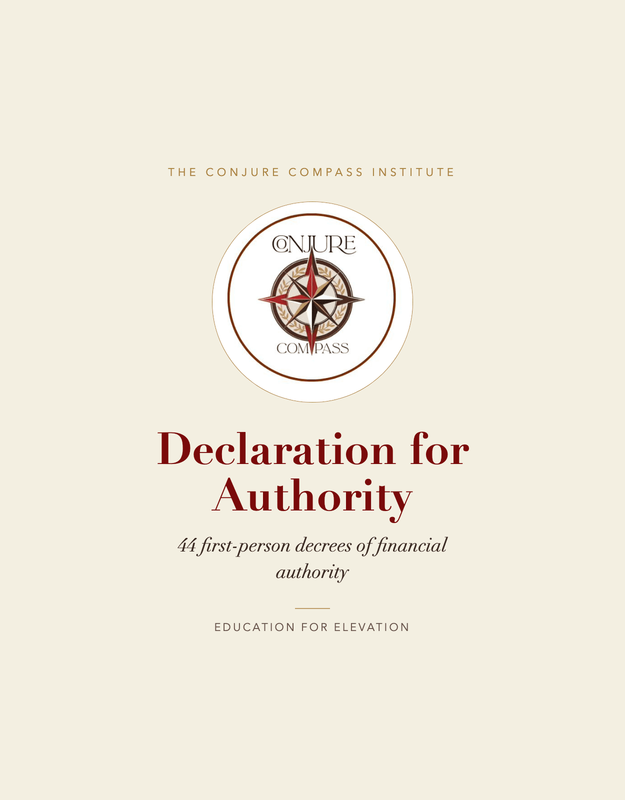 Declaration for Authority