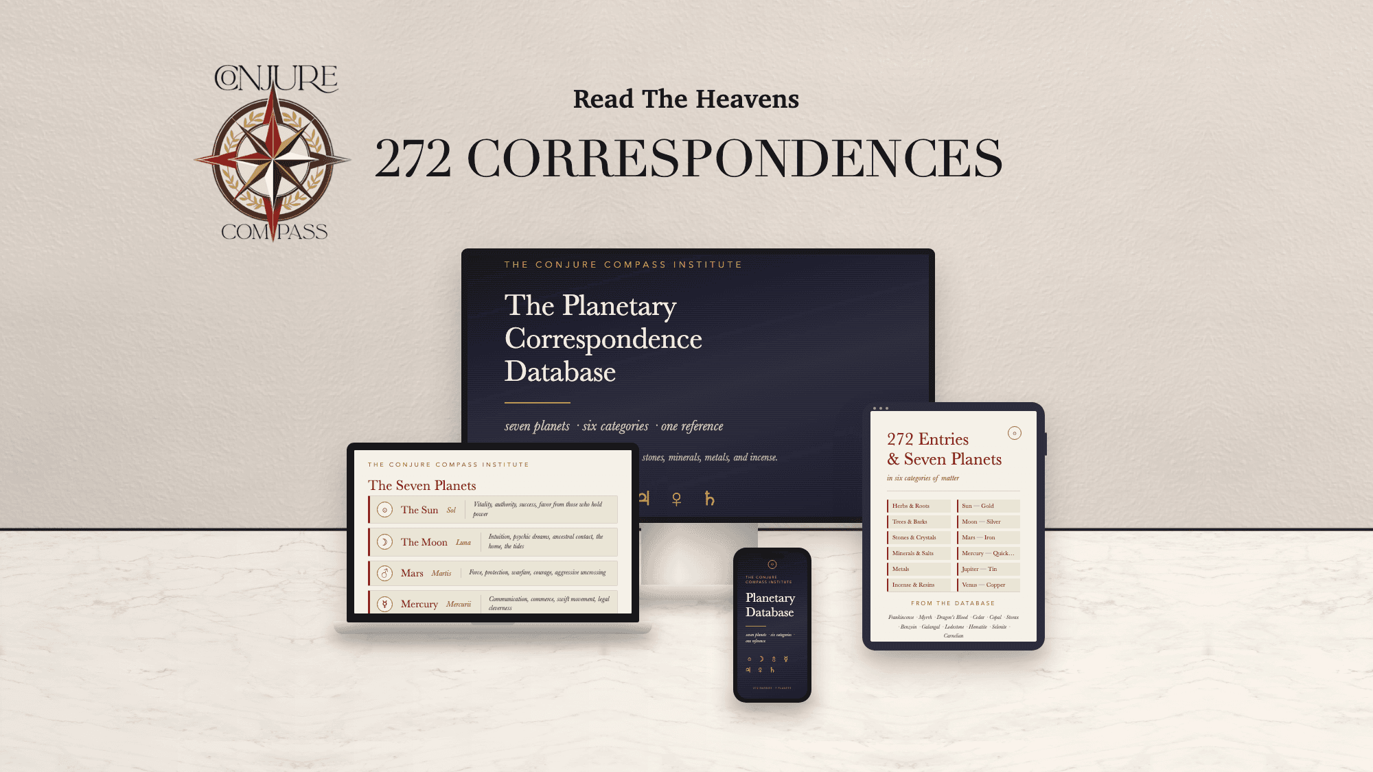 The Planetary Correspondence Database